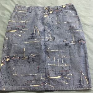 Jean Skirt